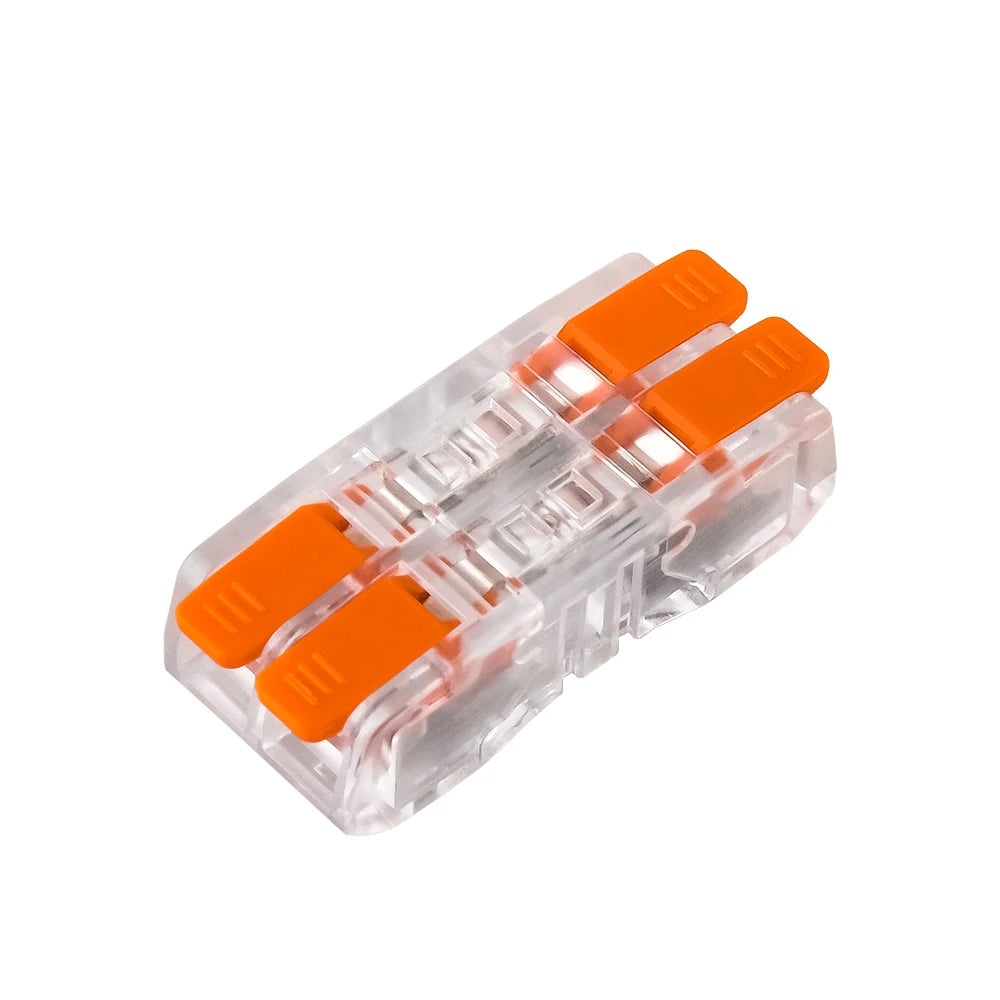 JINH Mini Fast Wiring Cable Connectors Universal Compact Splicing Electrical Conductors 10Pcs Push in Easy Home Terminal Block