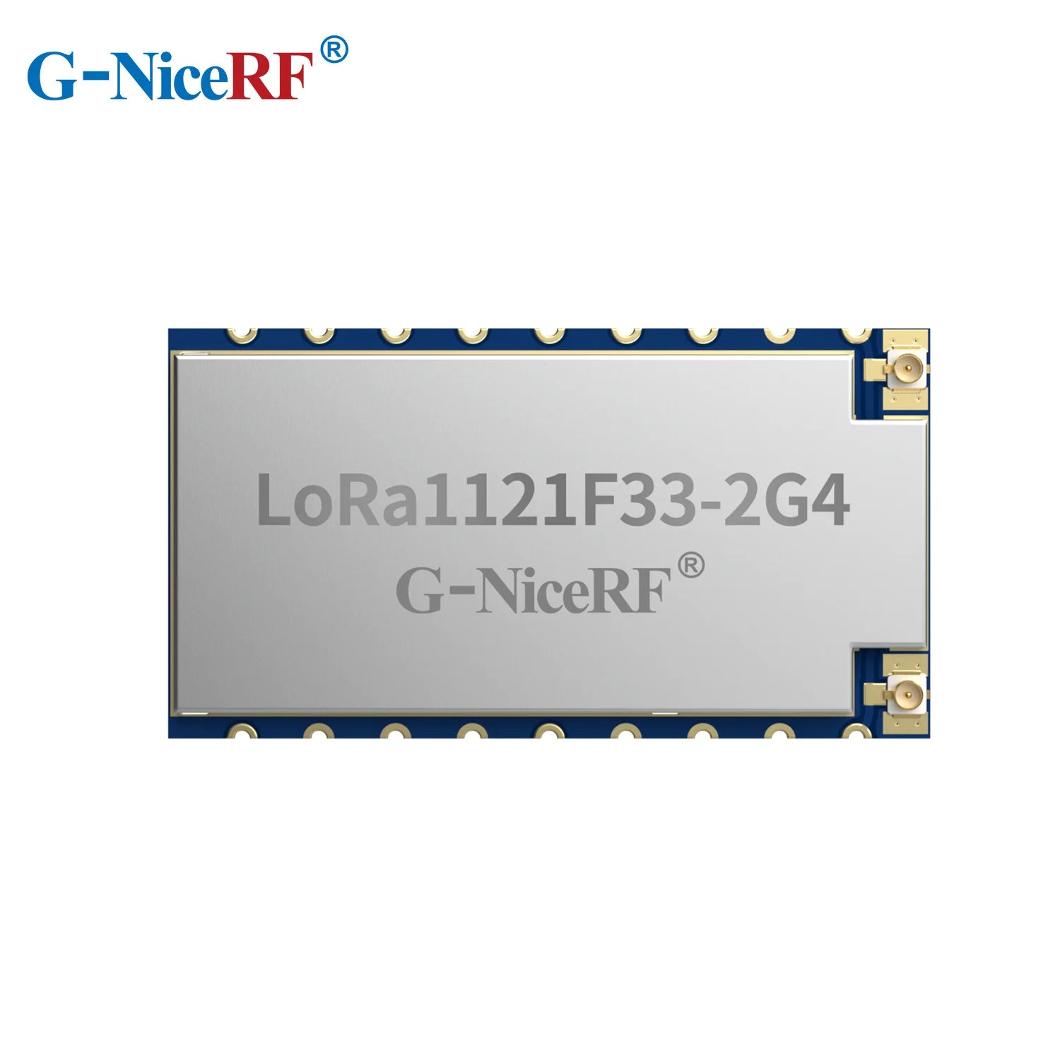 G-NiceRF | 2PCS LoRa1121F33-2G4 High-Power 2W  Wireless Communication Module LR1121 Chip
