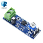 GREATZT LM386 Audio Amplifier Module 200 Times 5V-12V Input 10K Resistance