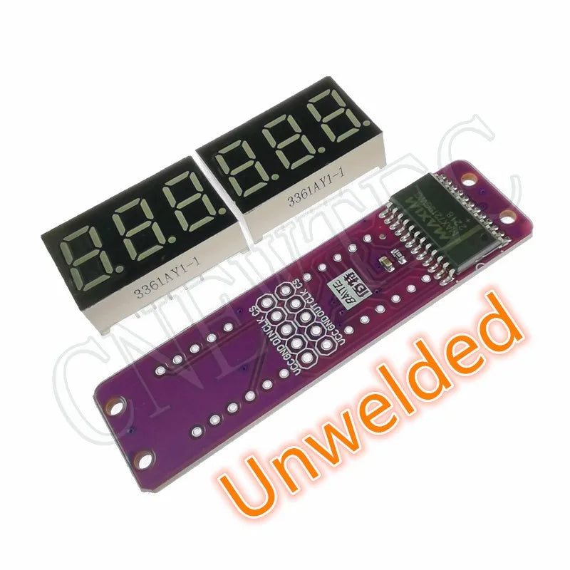 MAX7219 0.36 Inch 6 Bits Digital LED Display 7 Segment Module 6 Color Available for Arduino STM32 STC AVR ESP32 Unwelded