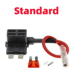 12V MINI SMALL MEDIUM Size Car Fuse Holder Add-a-circuit TAP Adapter with 10A Micro Mini Standard ATM Blade Fuse