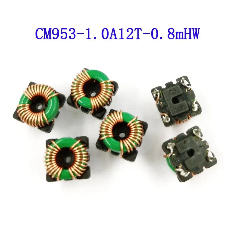 10PCS High Permeability Toroidal Common Mode Inductor Filter T9*5*3 Wound Coil 200uH 470uH 800uH 1mH 1.2mH 1A EMI Choke