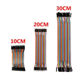 Dupont Line 10CM 20CM 30CM 40Pin Male to Male + Male to Female and Female to Female Jumper Wire Dupont Cable for Arduino DIY KIT