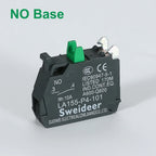 XB4 Key Select Knob Switch 22mm 2/3 Position Self Locking Momentary Self Reset Key Emergency Stop Power Push Button Switch 10A
