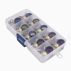 10 Sets 15MM WH148 Knurled Shaft 3 Terminals Linear Taper Rotary Potentiometer Assortment Kit B1K 2K 5K 10K 20K 50K 100K 250K 50