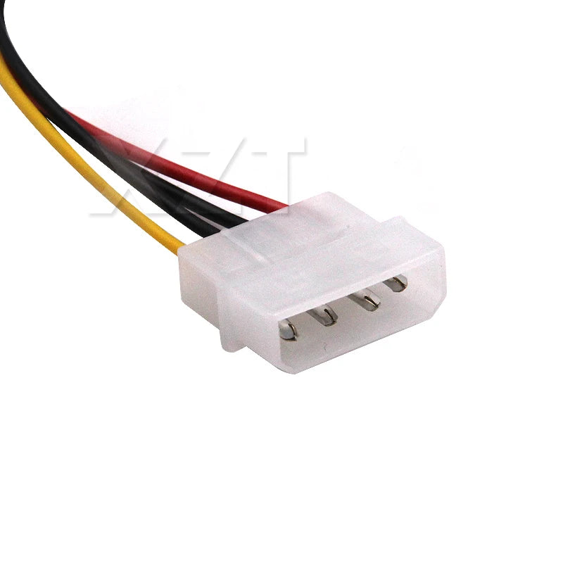 4 Pin Molex IDE Male To 4P ATA Female Power Supply Cable To Floppy Drive Adapter Computer PC Floppy Drive Connector Cord PSU 1PC