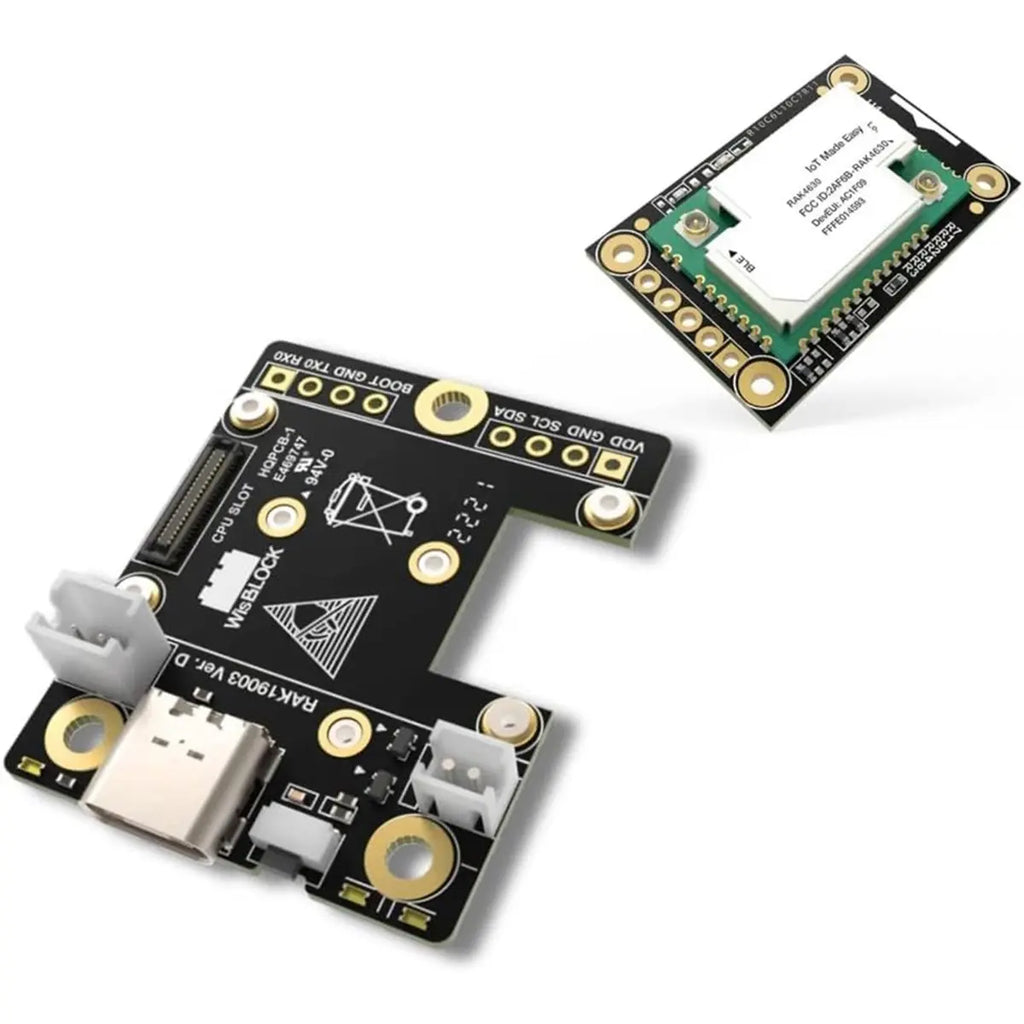 Wireless WisBlock Mini Meshtastic Lora Kit US915 Mini Kit with RAK19003 Base for Long-Range LoRa