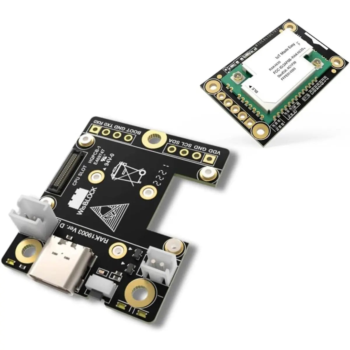 Wireless WisBlock Mini Meshtastic Lora Kit US915 Mini Kit with RAK19003 Base for Long-Range LoRa