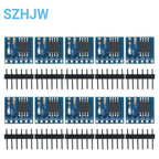 1-10pcs W25Q32 32Mbit / W25Q64 64Mbit / W25Q128 128Mbit 8MByte FLASH NorFlash Storage Module SPI Interface BV FV Modul For STM32