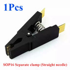 1PCS  CH341A CH341B 24 25 Series EEPROM Flash BIOS USB Programmer Module SOIC8 SOP8 Test Clip For EEPROM 93CXX / 25CXX / 24CXX