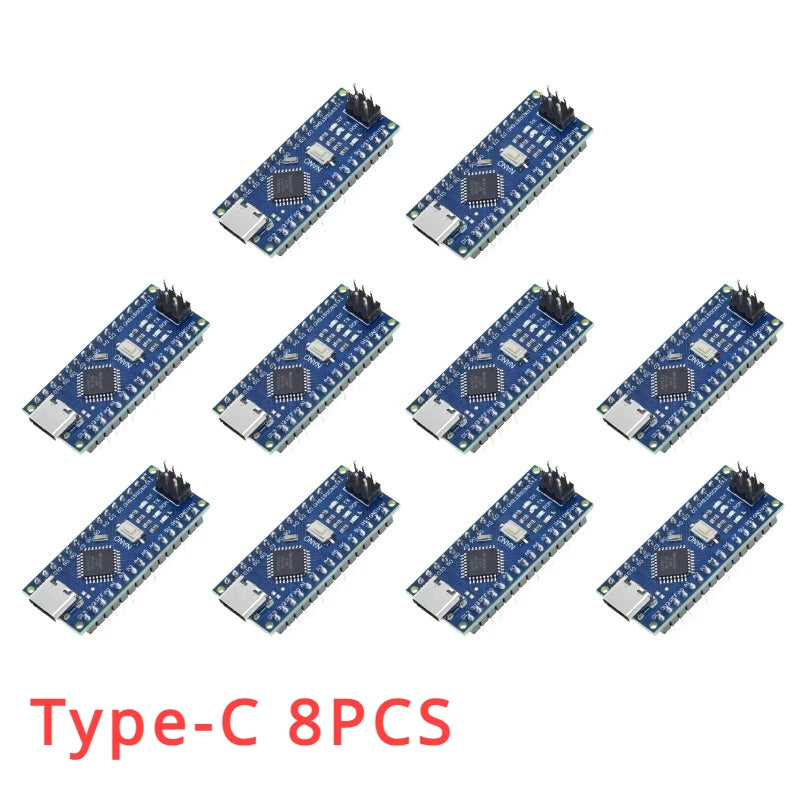 1 - 10PCS Type-C USB Nano 3.0 With the Bootloader Compatible Nano Controller for Arduino CH340 USB Driver 16Mhz ATMEGA328P