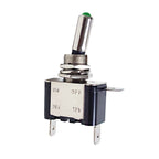 1Pcs 12V 20A Illuminated LED Toggle Switch Auto Car Boat Truck Red Blue Green Yellow White