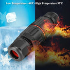 IP68 Waterproof Joint Wire Quick Connection Connector 2/3 Pin Solder Less LED Lamp Wiring Outdoor Rainproof Terminal New