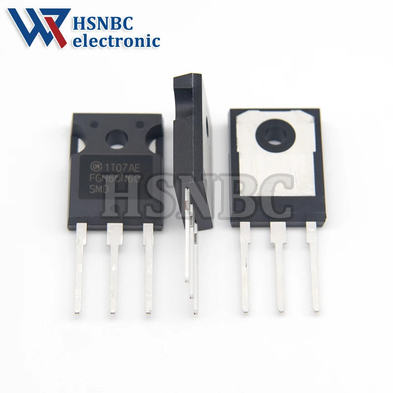 10PCS FGH60N60SMD 60N60 FGH60N60 TO-247 60A 600V Field Stop IGBT Power Transistor 100% New Original