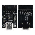 CH9102F CP2104 Downloader Module Chip Program Burning for ESP32 MINI 7Pin TYPE-C USB to UART RS232 RS485 Serial Port Download