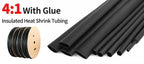 4:1 Heat Shrink Tube With Glue Thermoretractile Heat Shrinkable Tubing Dual Wall Heat Shrink Tubing 4 6 8 12 16 20 24 32mm