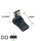 Micro USB Verlängerung Kabel Super Speed Android Elbow Erweiterung Männlichen Zu Weiblichen Daten Sync USB 2,0 Extender Kabel Ve