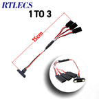 RTLECS Magnetic Connector RC Car Drone JST JR 24V 3A DC Power Battery Charger SM Led Strip Blind Connect USB Cable 2/3/4 Pin