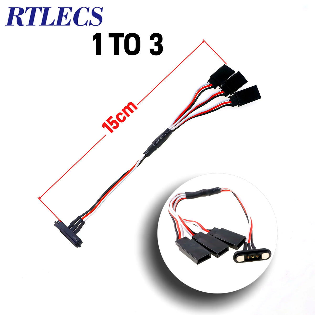 RTLECS Magnetic Connector RC Car Drone JST JR 24V 3A DC Power Battery Charger SM Led Strip Blind Connect USB Cable 2/3/4 Pin
