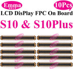 10Pcs Display Connector On Board for Samsung S24 Plus S23 Ultra S22 S21 S20 FE Note 20 S10 LiteLCD Screen FPC On Mainboard Plug