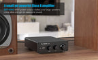 Fosi Audio Upgrade 600W Digtal HiFi Sound Power Amplifier TPA3255 Class D Stereo Amp With Treble & Bass For Home Theater Speaker