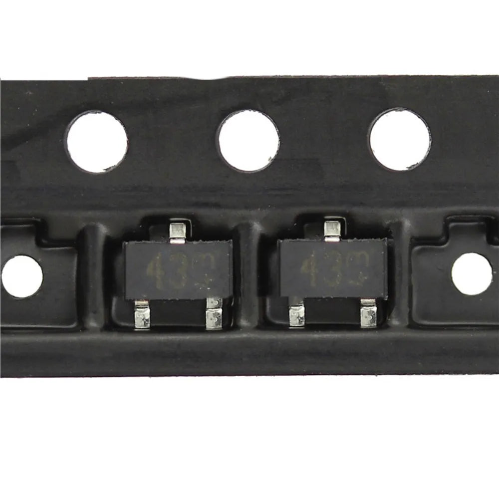 20pcs DTC143XKA T146 Code 43 SMD SOT-23 NPN Digital Transistor DTC143EUA 23 SOT-323