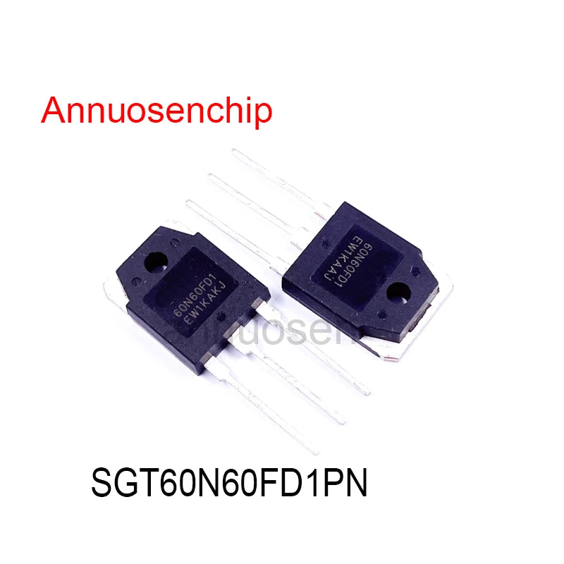 10PCS New Original in Stock 60N60FD1 (Instead of FGH60N60) IGBT 60A 600V TO-3P SGT60N60FD1PN