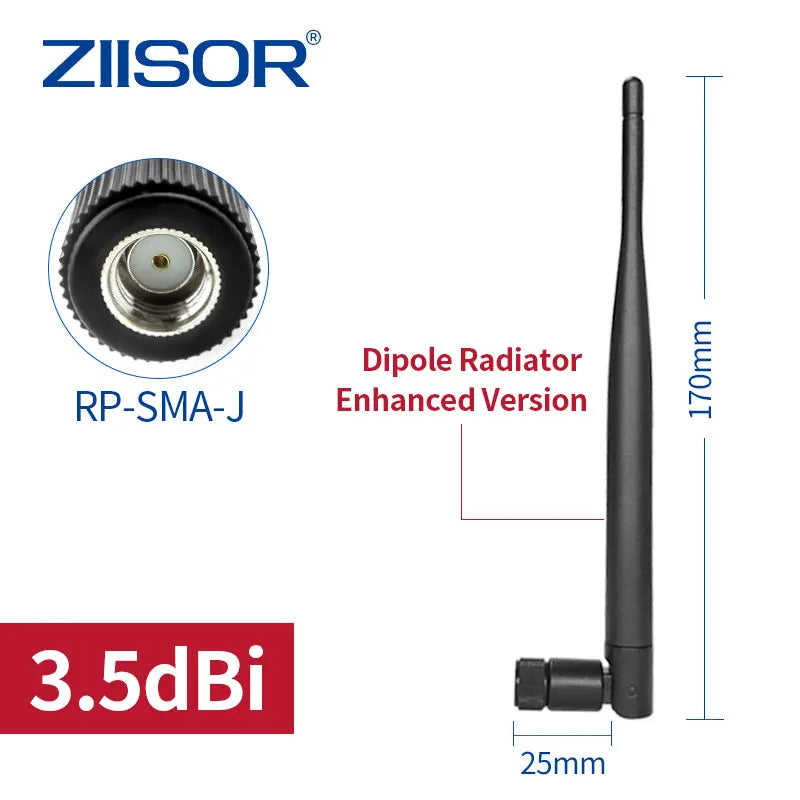LoRa 915 MHz Antenna for Meshtastic 900M Omnidirectional 915MHz LoRawan Antenna High Gain Long Range RP SMA Male Router Aerial
