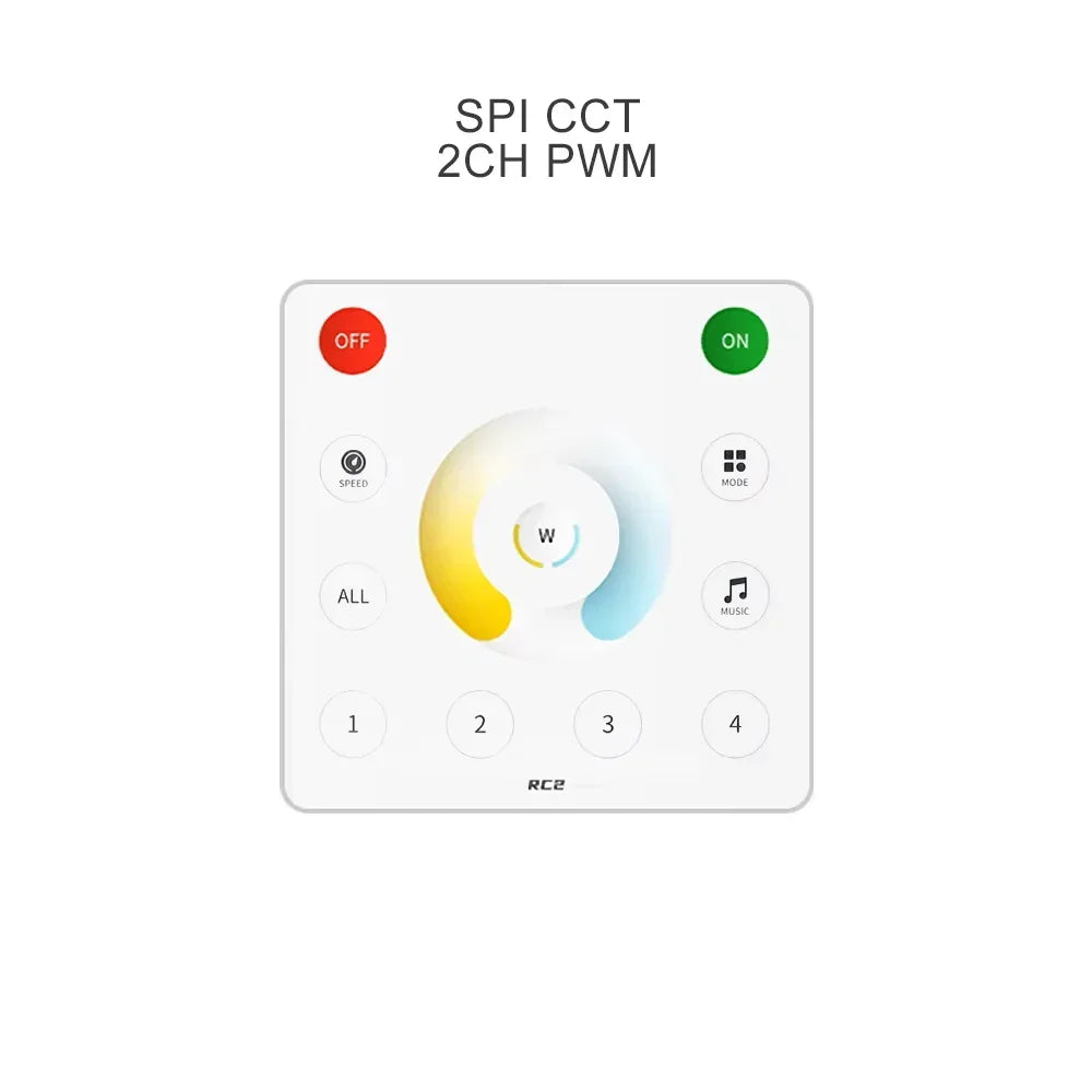 LED Controller Universal Wifi SPI Pixel Dimmer SP530E Addressable Controller PWM RGB RGBW RGBCCT LED Dim 5-24V LED Light