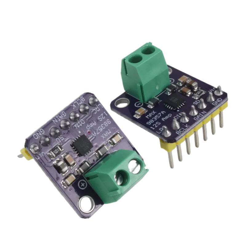MAX98357 I2S 3W Class D Amplifier Breakout DAC Decoder Module Filterless Audio for Raspberry Pi ESP32 Digital Power Amp DIY 3.2W
