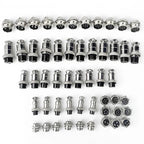 GX12 GX16 GX20 Aviation Connector 2 3 4 5 6 7 8 9 10 12 Pin Male Female Circular Metal Cable Plug Panel Mount Socket Industrial