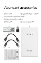 FiiO KA13 Dual CS43131 Portable DAC Amplifier for IOS/Android 3.5mm and 4.4mm Balanced Output, 550mW high Power