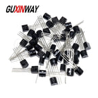 100PCS Transistor New TO92 2N3904 2N3906 2N4403 2N2907 2N4401 2N2222 PN2222 2N5401 2N5551 TO-92