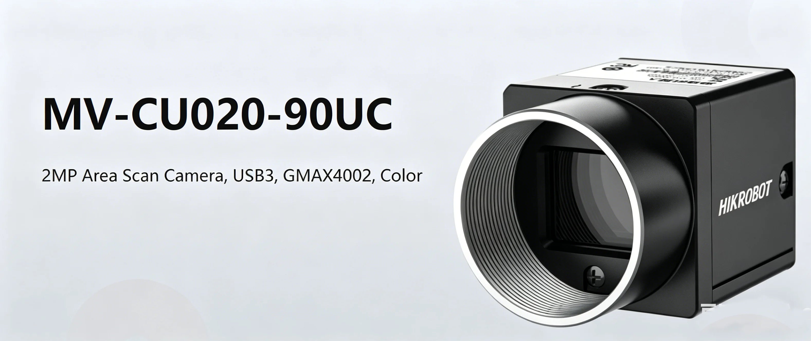 Hikrobot MV-CU020-90UM/UC Industrial Camera, 2MP 1/1.7" Global Shutter CMOS, USB3.0 Interface