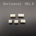 10Pcs ZH 1.5/PH 2.0/XH 2.54/SH 1.0/JST 1.25mm Male Pin Horizontal Vertical Socket Connector 2P/3P/4P/5P/6Pin For PCB Board JST