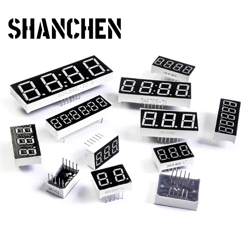 5pcs 0.28 0.36 0.4 0.56 Inch Digital Tube LED Display 1Bit 2Bit 3Bit 4Bit Display Common Anode / Cathode 7 Segment  Led Display
