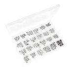 60pcs/240pcs Micro USB Connector Kit 12/24 Models USB Port/Tail Plug for MP3/4/5 DIY SMD DIP Socket Set USB Connectors Set