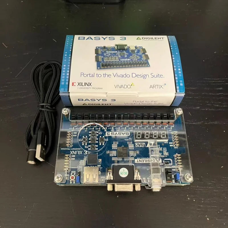Basys3 FPGA 410-183 Programmable Logic IC Development Tools Artix-7 FPGA Board with XC7A35T-1CPG236C Basys 3