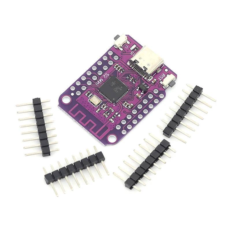 LOLIN ESP32 S2 Mini V1.0.0 ESP32-S2FN4R2 4MB Flash 2MB PSRAM WiFi IoT Board Support MicroPython Arduino