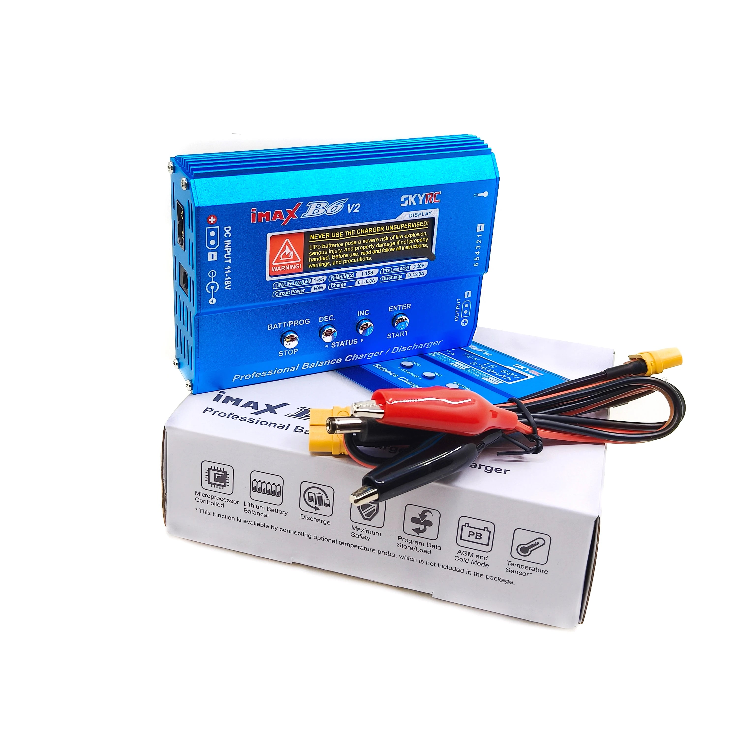 SkyRC IMAX B6 V2 Upgrade RC Battery Balance Charger With Laser Anti Fake