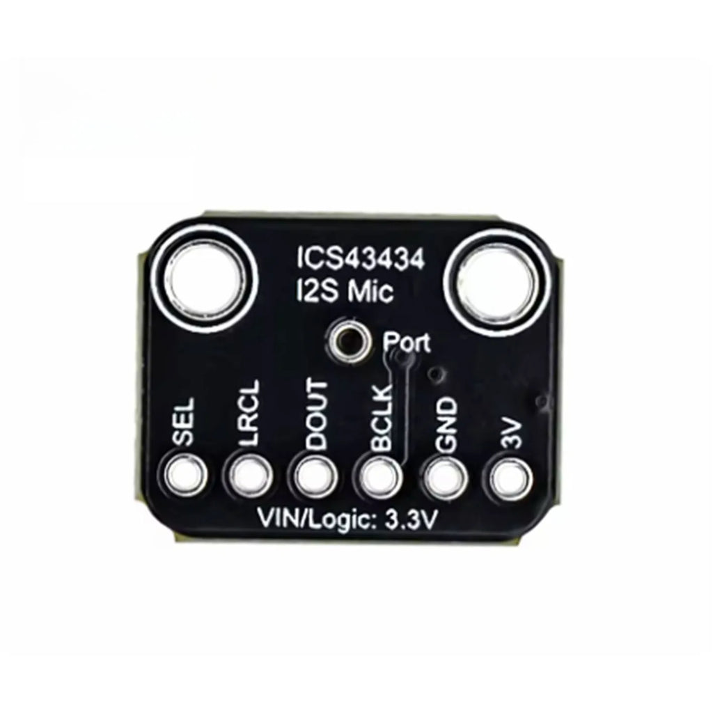 ICS 43434 I2S MEMS Microphone Module Breakout Low Cost Low Pass Filter for Arduino ESP32 Audio Capture DIY