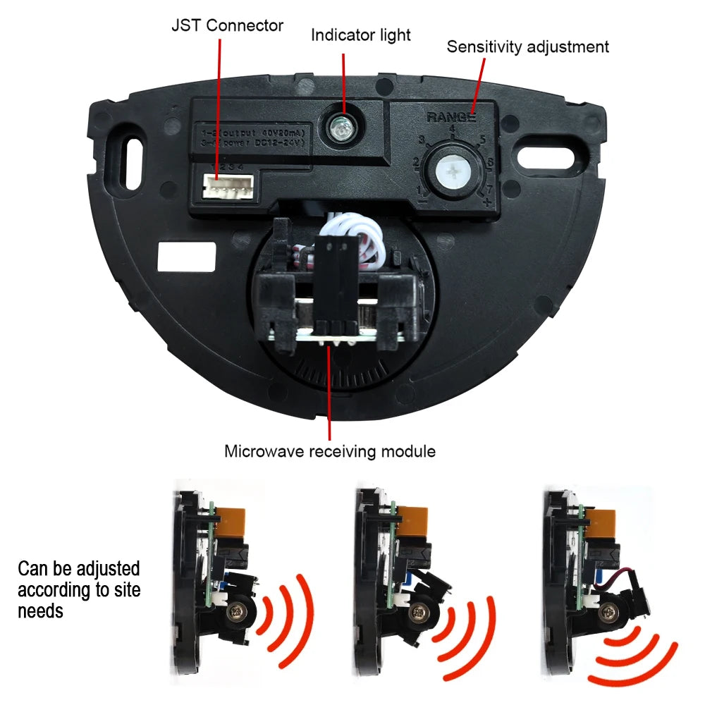 24.125GHz Human Inductive Motion Microwave Radar Sensor For Automatic Door, Electric Door, Sliding Door