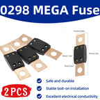 2/10PCS ANM-H3 MEGA Auto Fuse/ANM Bolt-on Blade Fuse Flat Type Fuse 30A50A 60A 70A 80A 100A 125A 175A 200A 225A -500A