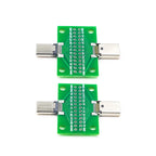 USB 3.1 Connector Type-C Adapter Plate PCB Board Female Male Head Convertor 2*13P to 2.54MM Transfer Test Board USB3.1 Module