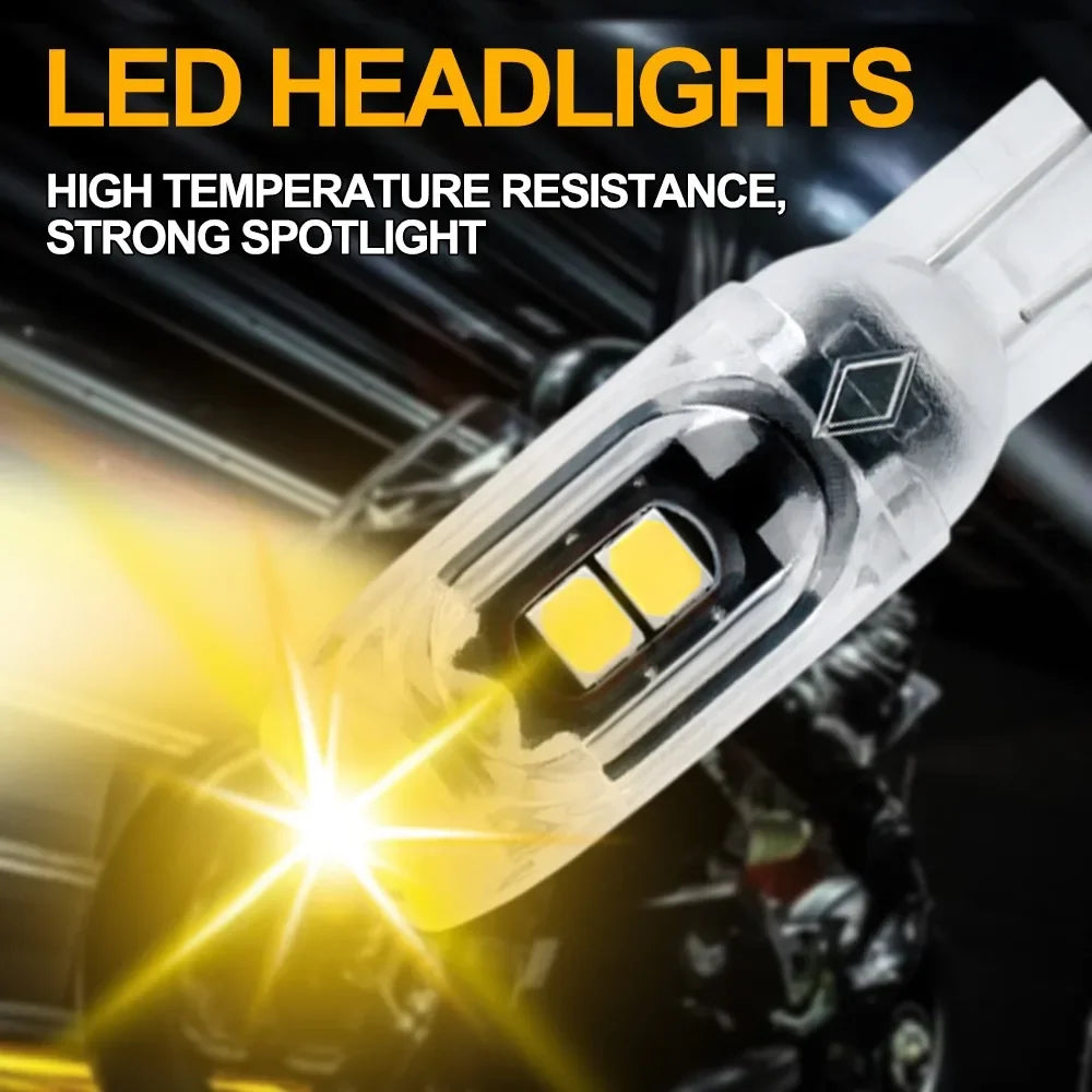 T10 Car Strobe Light 3030 5SMD High Brightness Motorcycle LED Flashing License Plate Light 5W5 Infinite Decoding Clearance Lamp