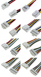 10Pcs 26AWG HY 2.0mm Pitch 2/3/4/5/6/7/8/9/10 Pin Harness Cable 10/20/30cm Single/Double Head Same Direction / Reverse Direction