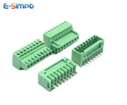 5PCS 2.54mm 15EDG 2EDG  PCB Screw Terminal Block 2-16P Female Socket Pitch Straight/Right Angle Pin Pin Header Wire Connector