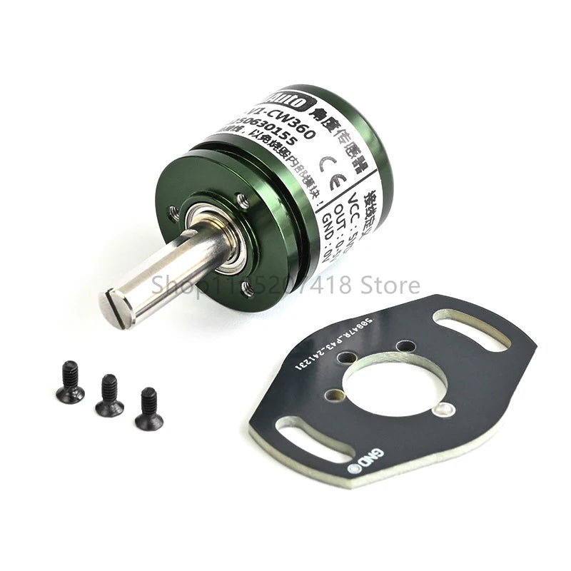 P3022-V1-CW360 5VDC  Rotary Hall Angle Sensor 0-360 Degree Full Circle Magnetism 0-5 output NEW