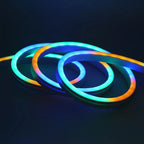 12V 24V RGB Neon Light LED Strip Addressable WS2811 84LEDs/m 6x12mm Flex Silicone Rope Rainbow Lamp Home Decoration Waterproof
