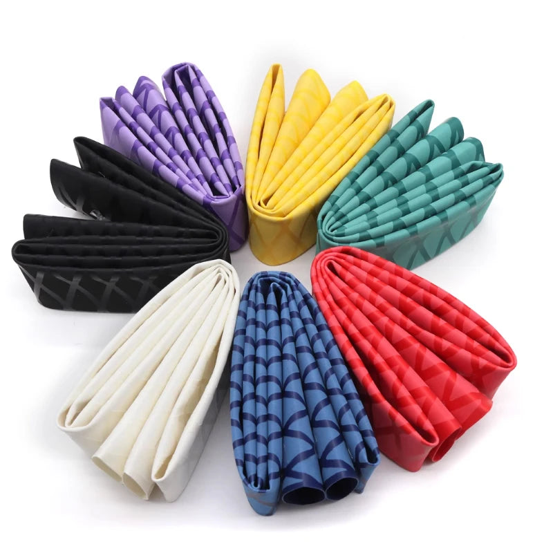 Diameter 15 18 20 22 25 28 30 35 40 45 50mm Non-slip Heat Shrink Tube Fishing Rod Handle Insulated Waterproof Racket Handle Grip